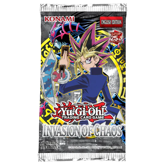 Yugioh - 25th Anniversary - Invasion of Chaos Booster Box Case - 12 Boxes