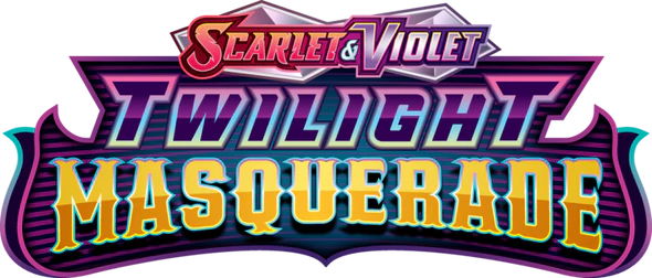 Pokemon - Scarlet and Violet - Twilight Masquerade - Sleeved Booster Pack - 24 Pack Bundle (Pre-Order)