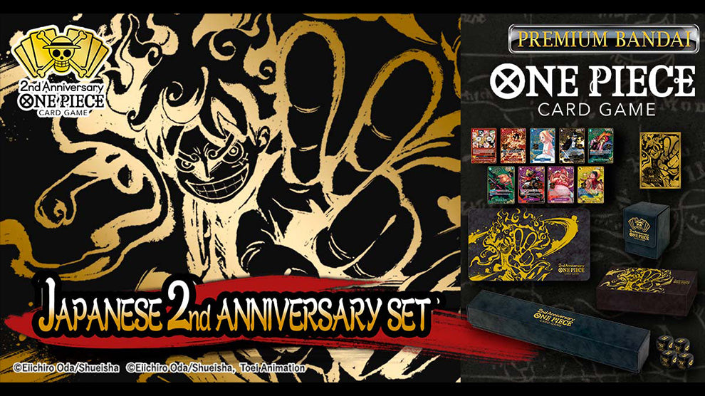 One Piece Card Game - Special Set Japanese 2nd Anniversary – New