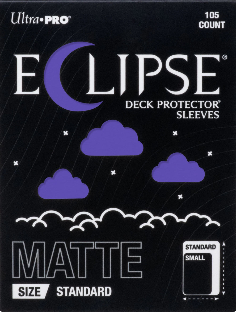 Ultra Pro - Standard Card Sleeves 105ct - D-Pro Enhanced Eclipse Matte - Various Colours