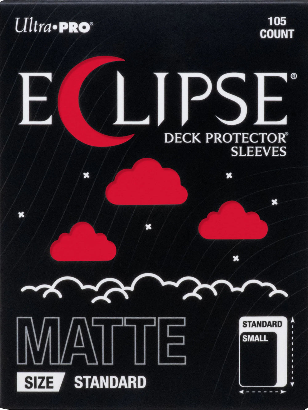 Ultra Pro - Standard Card Sleeves 105ct - D-Pro Enhanced Eclipse Matte - Various Colours