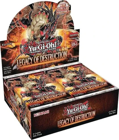 Yugioh - Legacy of Destruction Booster Box Case - 12 Boxes