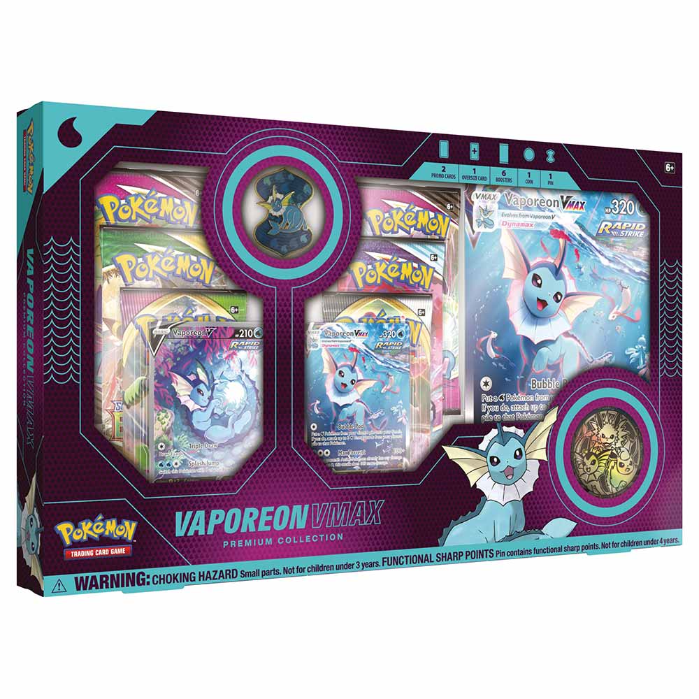 Pokemon - Vaporeon VMAX Premium Collection
