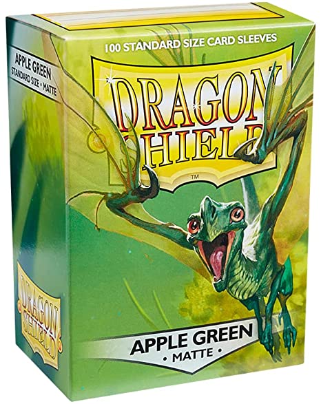 Dragon Shield - 100ct Standard Size - Apple Green Matte