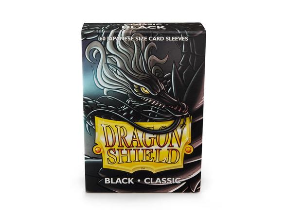 Dragon Shield - 60ct Japanese Size - Black