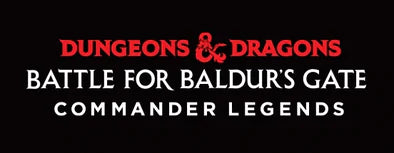 Magic the Gathering - Commander Legends: Battle for Baldur's Gate - English Commander Deck - Set of 4