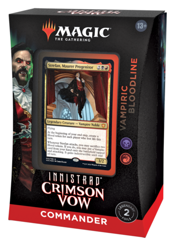 Magic the Gathering - Innistrad: Crimson Vow - Commander Deck - Vampiric Bloodline