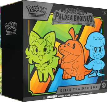 Pokemon - Scarlet and Violet - Paldea Evolved - Elite Trainer Box