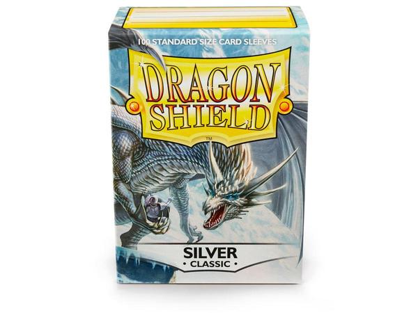 Dragon Shield - 100ct Standard Size - Silver