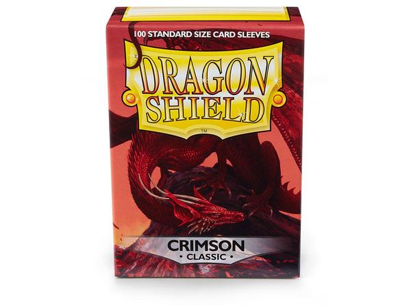 Dragon Shield - 100ct Standard Size - Crimson