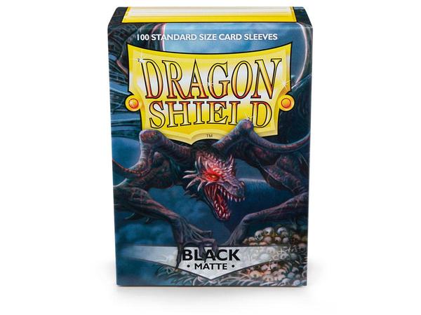Dragon Shield - 100ct Standard Size - Black Matte