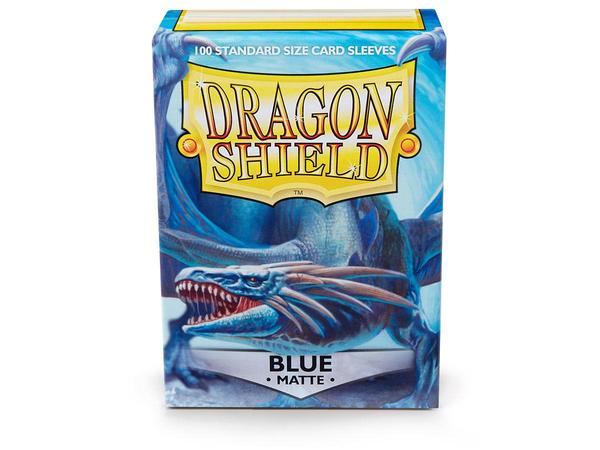 Dragon Shield - 100ct Standard Size - Blue Matte