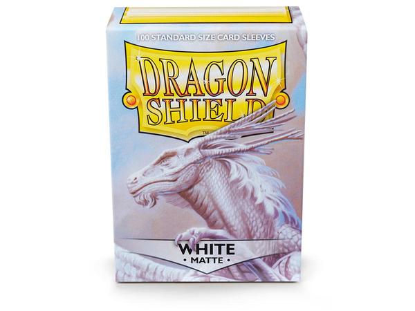 Dragon Shield - 100ct Standard Size - White Matte