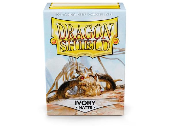 Dragon Shield - 100ct Standard Size - Ivory Matte