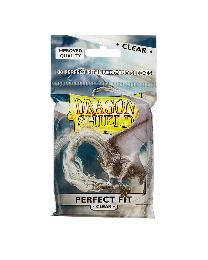 Dragon Shield - 100ct Standard Size - Clear Perfect Fit