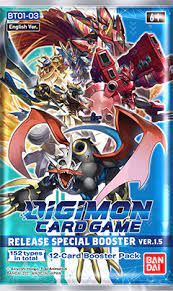 Digimon Card Game - "Version 1.5" Booster Pack
