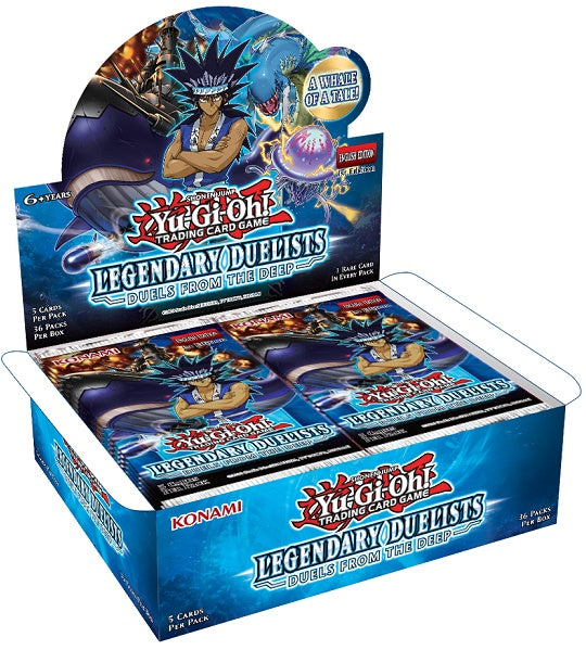 Yugioh - Legendary Duelists: 9 - Duels From the Deep Booster Box Cases - 6 Cases