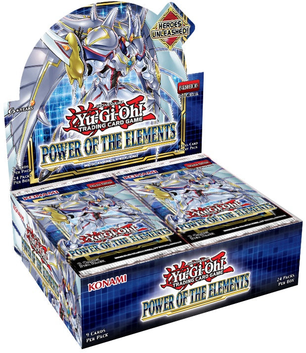 Yugioh - Power of the Elements Booster Box - 1st Edition