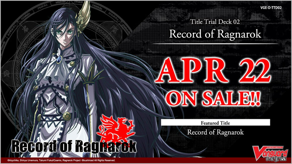 Cardfight!! Vanguard - VGE-D-TTD02 - Record of Ragnarok Trial Deck
