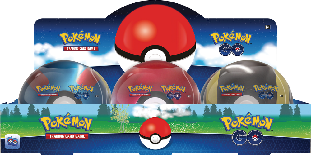 pokemon poke ball tin trading card game Pokemon - Pokemon GO TCG - Poke Ball Tin