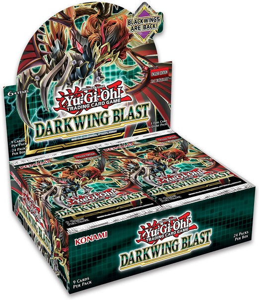 Yugioh - Darkwing Blast Booster Box Case - 12 Boxes - 1st Edition