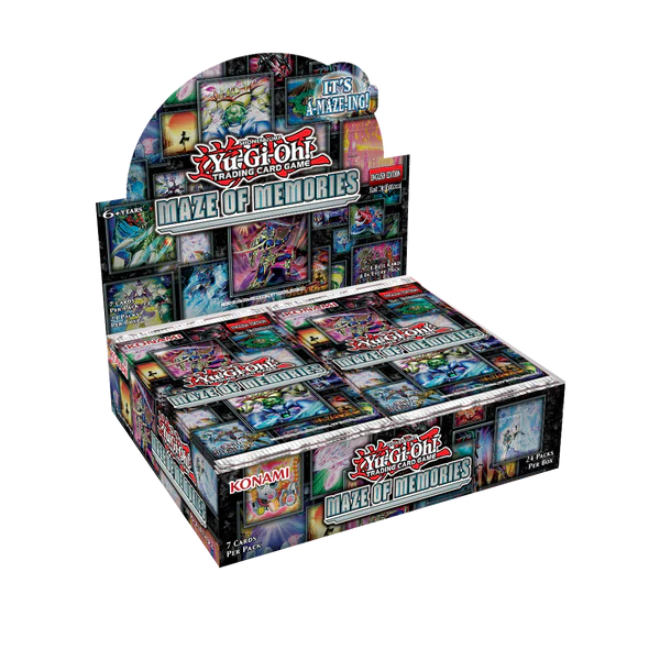 Yugioh - Maze of Memories Booster Box Case - 12 Boxes - 1st Edition