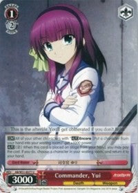 Commander, Yuri (AB/W31-E077 U) [Angel Beats! Re:Edit]