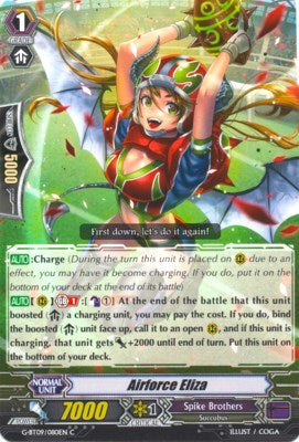 Airforce Eliza (G-BT09/080EN) [Divine Dragon Caper]