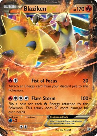 Blaziken EX - XY54 - Promo - Holofoil