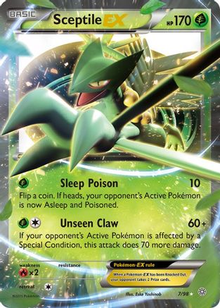Sceptile EX - 007/98 - Ultra Rare