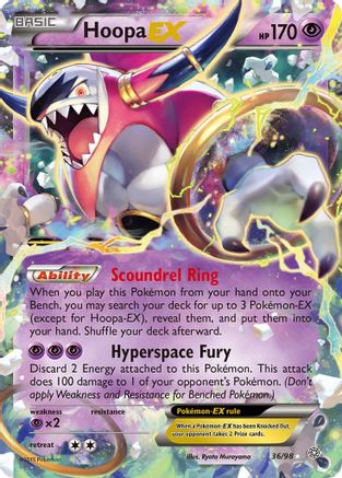 Hoopa EX - 036/98 - Ultra Rare