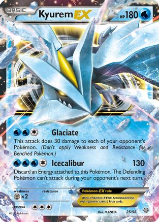 Kyurem EX - 025/98 - Ultra Rare