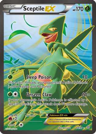 Sceptile EX (84 Full Art) - 084/98 - Ultra Rare
