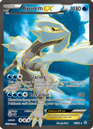 Kyurem EX (86 Full Art) - 086/98 - Ultra Rare