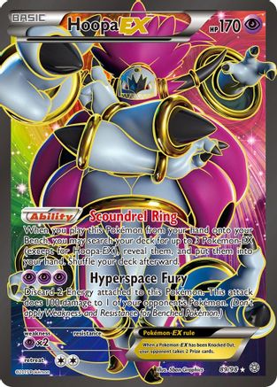 Hoopa EX (89 Full Art) - 089/98 - Ultra Rare
