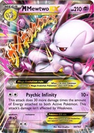 M Mewtwo EX (64) - 064/162 - Ultra Rare