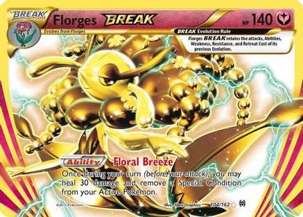 Florges BREAK - 104/162 - Rare BREAK
