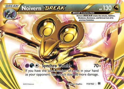 Noivern BREAK - 113/162 - Rare BREAK