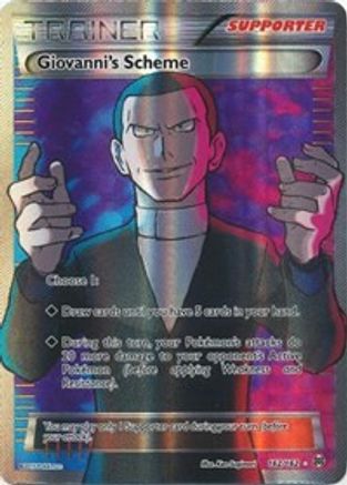 Giovanni's Scheme (Full Art) - 162/162 - Ultra Rare