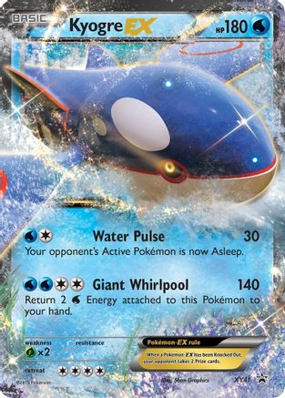 Kyogre EX - XY41 - Promo - Holofoil