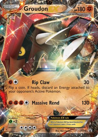 Groudon EX - XY42 - Promo - Holofoil