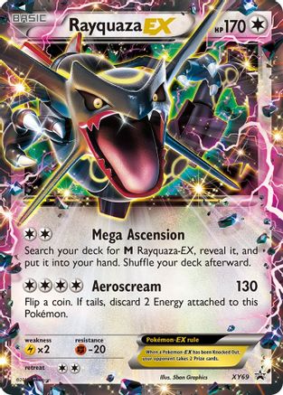 Rayquaza EX (Shiny) - XY69 - Promo - Holofoil