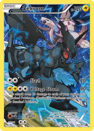 Zekrom (Full Art Promo) - XY76 - Promo - Holofoil