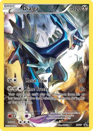 Dialga (Full Art Promo) - XY77 - Promo - Holofoil