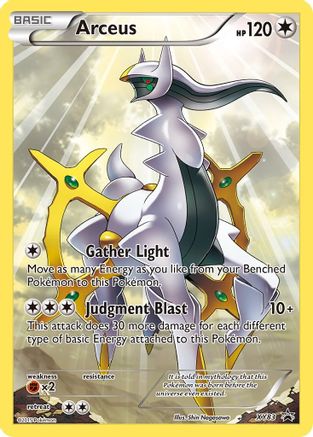 Arceus - XY83 - Promo - Holofoil