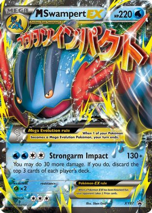 M Swampert EX - XY87 - Promo - Holofoil