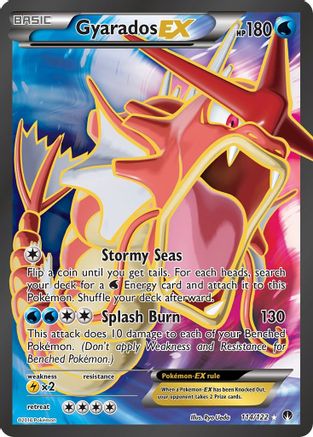 Gyarados EX (Full Art) - 114/122 - Ultra Rare