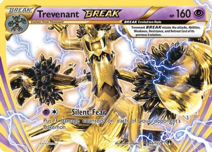 Trevenant BREAK - 066/122 - Rare BREAK