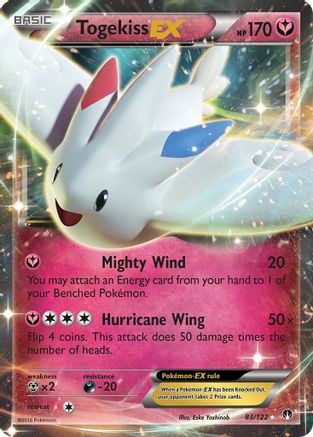 Togekiss EX - 083/122 - Ultra Rare
