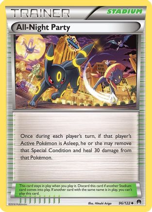 All-Night Party - 096 - Uncommon - Reverse Holofoil